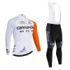 Fietskleding (Fietsshirt Lange Mouw + Lange Koersbroek) 2026 Cannondale - Wit Fietskleding (Fietsshirt Lange Mouw + Lange Koersbroek) 2026 Cannondale - Wit