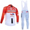 Fietskleding (Fietsshirt Lange Mouw + Lange Koersbroek) 2026 INEOS Grenadiers - Rood