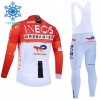 Fietskleding (Fietsshirt Lange Mouw + Lange Koersbroek) 2026 INEOS Grenadiers Winter Thermal Fleece - Rood