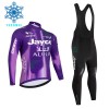 Fietskleding (Fietsshirt Lange Mouw + Lange Koersbroek) 2026 Jayco Alula Purple Version Winter Thermal Fleece Fietskleding (Fietsshirt Lange Mouw + Lange Koersbroek) 2026 Jayco Alula Purple Version Winter Thermal Fleece