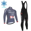 Fietskleding (Fietsshirt Lange Mouw + Lange Koersbroek) 2026 Netcompany Ineos Gray Version Winter Thermal Fleece Fietskleding (Fietsshirt Lange Mouw + Lange Koersbroek) 2026 Netcompany Ineos Gray Version Winter Thermal Fleece