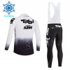 Fietskleding (Fietsshirt Lange Mouw + Lange Koersbroek) 2026 Tirol KTM Winter Thermal Fleece - Wit