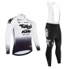 Fietskleding (Fietsshirt Lange Mouw + Lange Koersbroek) 2026 Tirol KTM - Wit