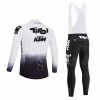 Fietskleding (Fietsshirt Lange Mouw + Lange Koersbroek) 2026 Tirol KTM - Wit