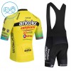 Kind Fietskleding (Fietsshirt + Korte Koersbroek) 2026 Anicolor Campicarn - Geel