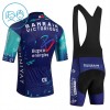 Kind Fietskleding (Fietsshirt + Korte Koersbroek) 2026 Bahrain Victorious - Blauw