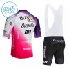 Kind Fietskleding (Fietsshirt + Korte Koersbroek) 2026 Burgos Burpellet BH - Rood