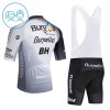 Kind Fietskleding (Fietsshirt + Korte Koersbroek) 2026 Burgos Burpellet BH - Wit