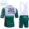 Kind Fietskleding (Fietsshirt + Korte Koersbroek) 2026 Caja Rural Seguros RGA - Groente