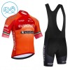 Kind Fietskleding (Fietsshirt + Korte Koersbroek) 2026 Euskaltel Euskadi - Oranje Kind Fietskleding (Fietsshirt + Korte Koersbroek) 2026 Euskaltel Euskadi - Oranje