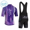 Kind Fietskleding (Fietsshirt + Korte Koersbroek) 2026 Jayco Alula Purple Version
