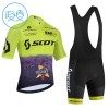 Kind Fietskleding (Fietsshirt + Korte Koersbroek) 2026 Scott - Groente