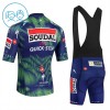 Kind Fietskleding (Fietsshirt + Korte Koersbroek) 2026 Soudal Quick Step - Blauw