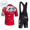 Kind Fietskleding (Fietsshirt + Korte Koersbroek) 2026 Ukyo - Rood