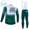 Kind Fietskleding (Fietsshirt Lange Mouw + Lange Koersbroek) 2026 Caja Rural Seguros RGA - Groente
