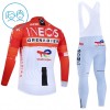 Kind Fietskleding (Fietsshirt Lange Mouw + Lange Koersbroek) 2026 INEOS Grenadiers - Rood