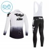 Kind Fietskleding (Fietsshirt Lange Mouw + Lange Koersbroek) 2026 Tirol KTM - Wit