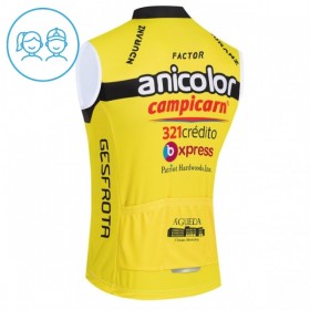 Kind Fietsvest 2026 Anicolor Campicarn - Geel