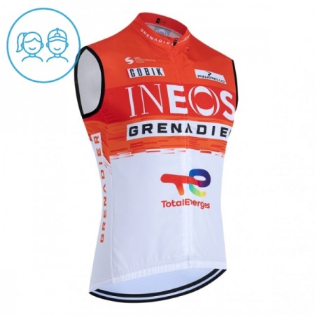 Kind Fietsvest 2026 INEOS Grenadiers - Rood