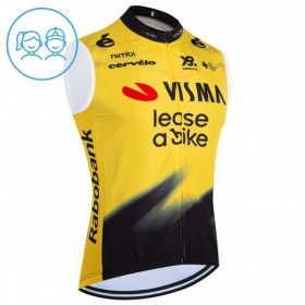 Kind Fietsvest 2026 Visma Lease A Bike - Geel