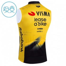 Kind Fietsvest 2026 Visma Lease A Bike - Geel