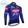 Kind Wielershirt 2026 Alpecin Premier Tech Lange Mouw - Blauw Kind Wielershirt 2026 Alpecin Premier Tech Lange Mouw - Blauw