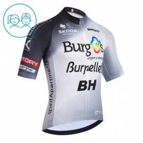 Kind Wielershirt 2026 Burgos Burpellet BH - Wit