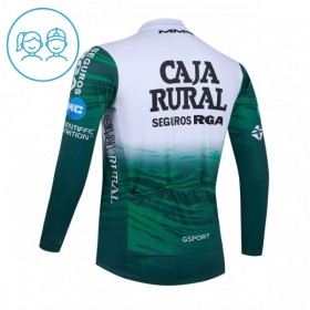 Kind Wielershirt 2026 Caja Rural Seguros RGA Lange Mouw - Groente