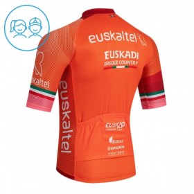 Kind Wielershirt 2026 Euskaltel Euskadi - Oranje