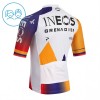Kind Wielershirt 2026 INEOS Grenadiers Colombia Champion - Wit