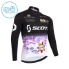 Kind Wielershirt 2026 Scott Lange Mouw - Zwart