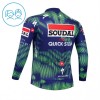 Kind Wielershirt 2026 Soudal Quick Step Lange Mouw - Blauw