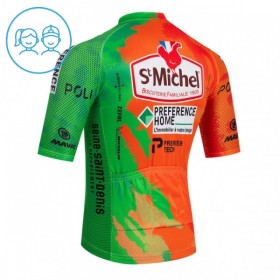 Kind Wielershirt 2026 St Michel - Oranje