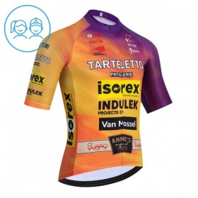 Kind Wielershirt 2026 Tarteletto Isorex - Geel