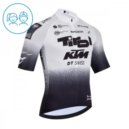 Kind Wielershirt 2026 Tirol KTM - Wit Kind Wielershirt 2026 Tirol KTM - Wit