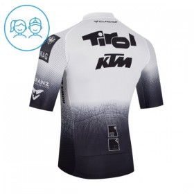 Kind Wielershirt 2026 Tirol KTM - Wit