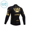 Kind Wielershirt 2026 UAE TEAM EMIRATES XRG Lange Mouw - Geel