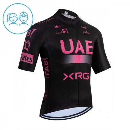 Kind Wielershirt 2026 UAE TEAM EMIRATES XRG - Roze Kind Wielershirt 2026 UAE TEAM EMIRATES XRG - Roze