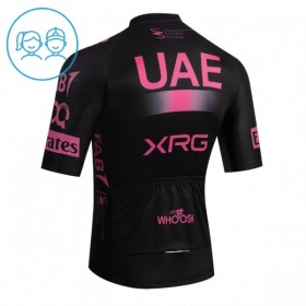 Kind Wielershirt 2026 UAE TEAM EMIRATES XRG - Roze