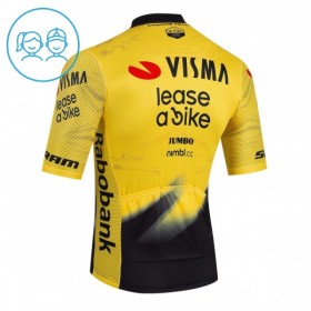 Kind Wielershirt 2026 Visma Lease A Bike - Geel