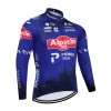 Wielershirt 2026 Alpecin Premier Tech Lange Mouw - Blauw Wielershirt 2026 Alpecin Premier Tech Lange Mouw - Blauw