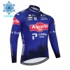 Wielershirt 2026 Alpecin Premier Tech Winter Thermal Fleece - Blauw