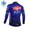 Wielershirt 2026 Alpecin Premier Tech Winter Thermal Fleece - Blauw
