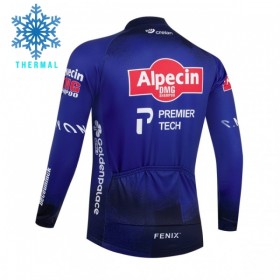 Wielershirt 2026 Alpecin Premier Tech Winter Thermal Fleece - Blauw