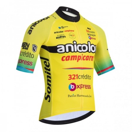Wielershirt 2026 Anicolor Campicarn - Geel Wielershirt 2026 Anicolor Campicarn - Geel