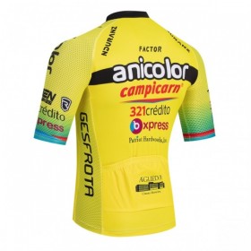 Wielershirt 2026 Anicolor Campicarn - Geel