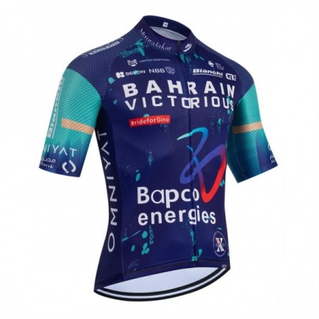 Wielershirt 2026 Bahrain Victorious - Blauw