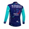 Wielershirt 2026 Bahrain Victorious Lange Mouw - Blauw