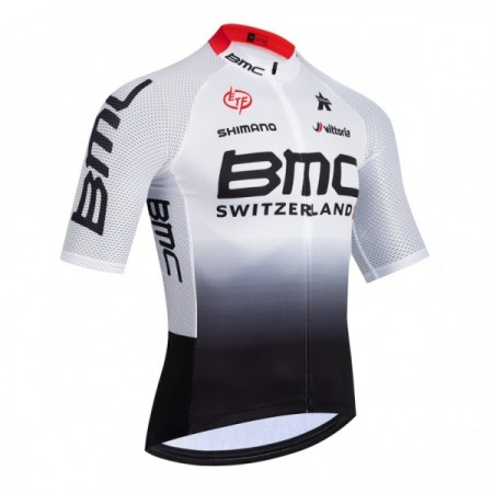 Wielershirt 2026 BMC Switzerland - Wit Wielershirt 2026 BMC Switzerland - Wit
