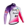 Wielershirt 2026 Burgos Burpellet BH Lange Mouw - Rood